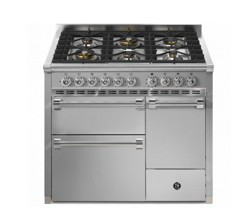 Steel Cucine Ascot 100/3 Triple Oven Solid Door Range Cooker - AQ10SFF-D