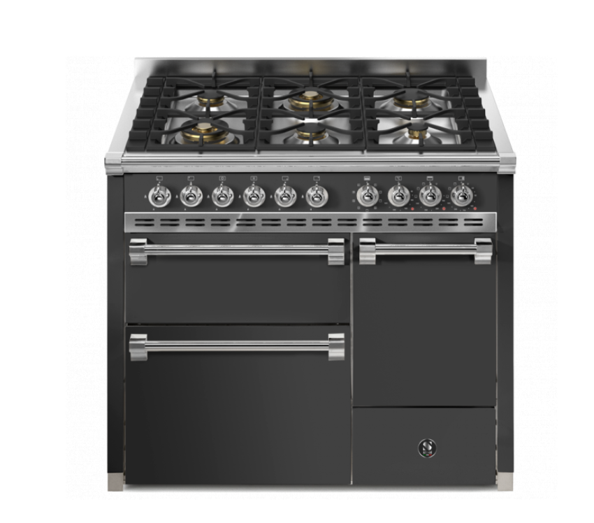 Steel Cucine Ascot 100/3 Triple Oven Solid Door Range Cooker - AQ10SFF-D