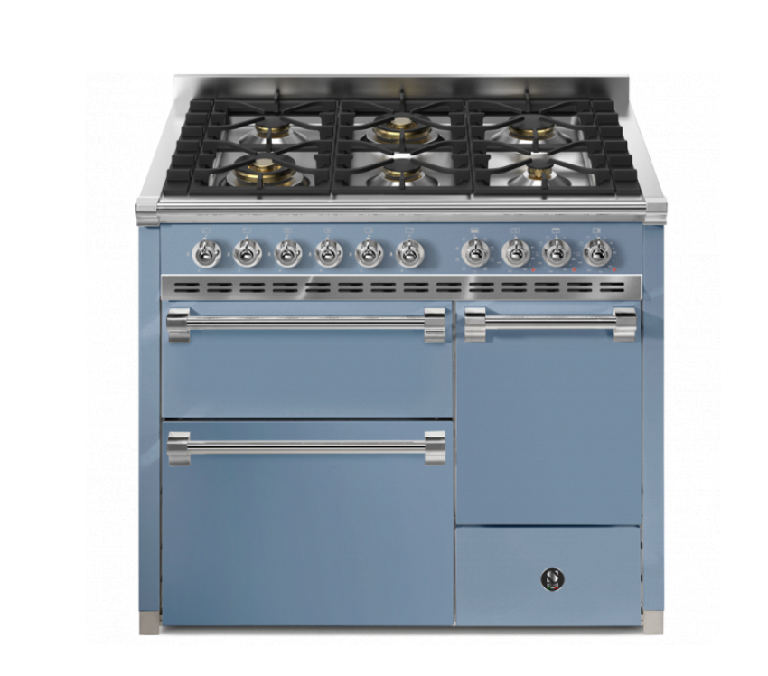 Steel Cucine Ascot 100/3 Triple Oven Solid Door Range Cooker - AQ10SFF-D