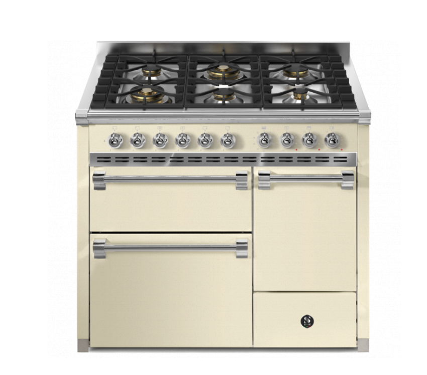 Steel Cucine Ascot 100/3 Triple Oven Solid Door Range Cooker - AQ10SFF-D