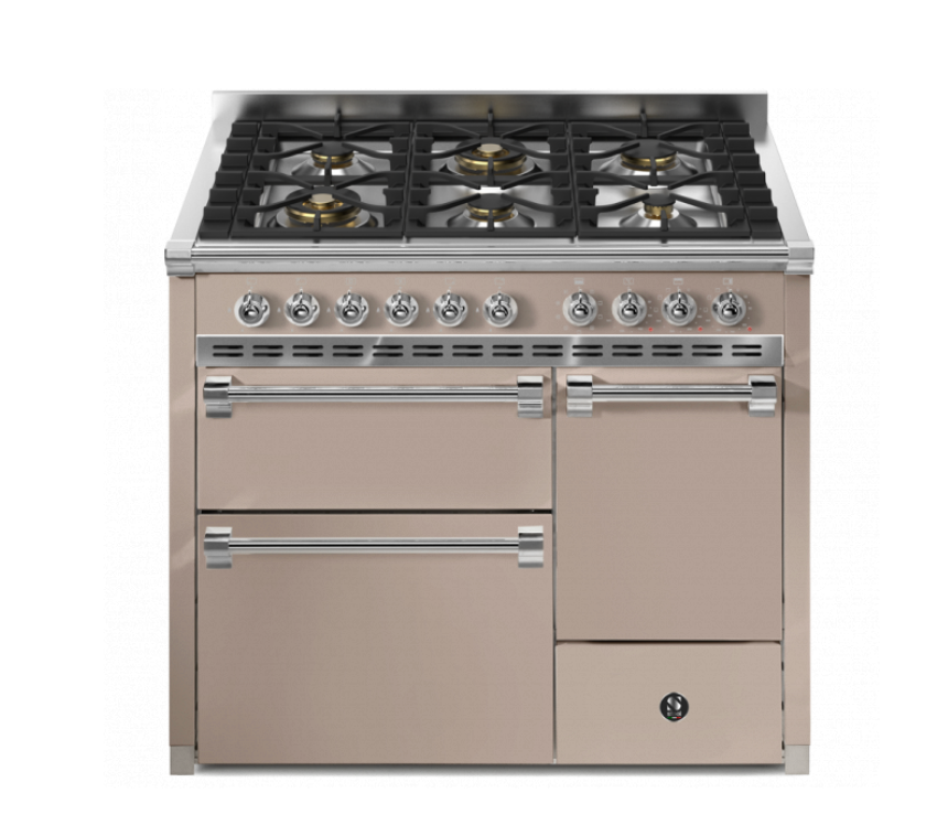 Steel Cucine Ascot 100/3 Triple Oven Solid Door Range Cooker - AQ10SFF-D