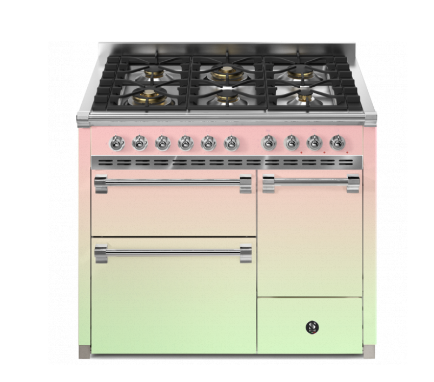 Steel Cucine Ascot 100/3 Triple Oven Solid Door Range Cooker - AQ10SFF-D