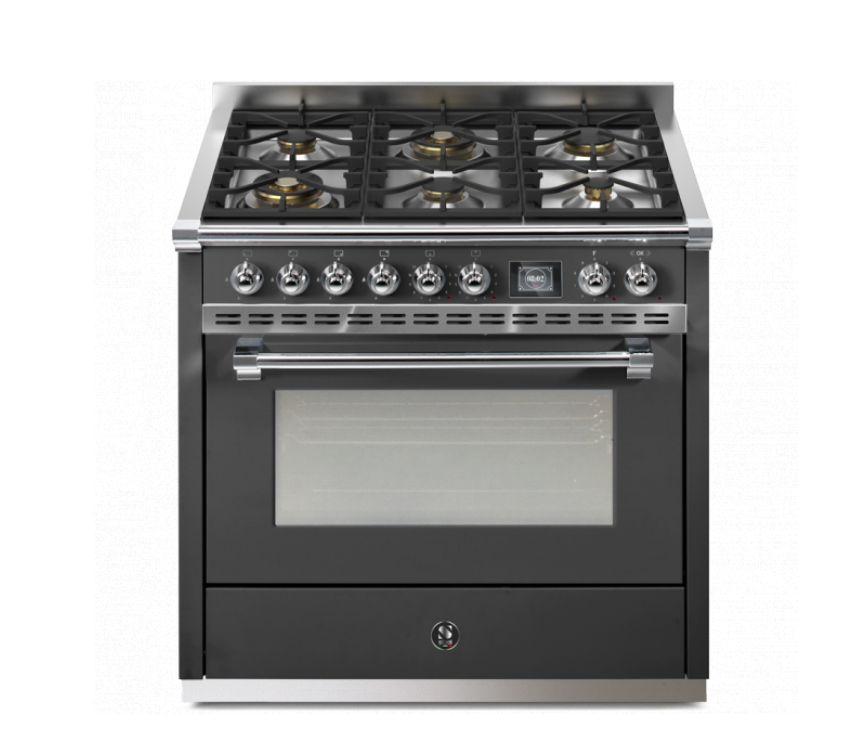 Steel Cucine Ascot 90cm Single Oven Range Cooker - AQ9S-6W