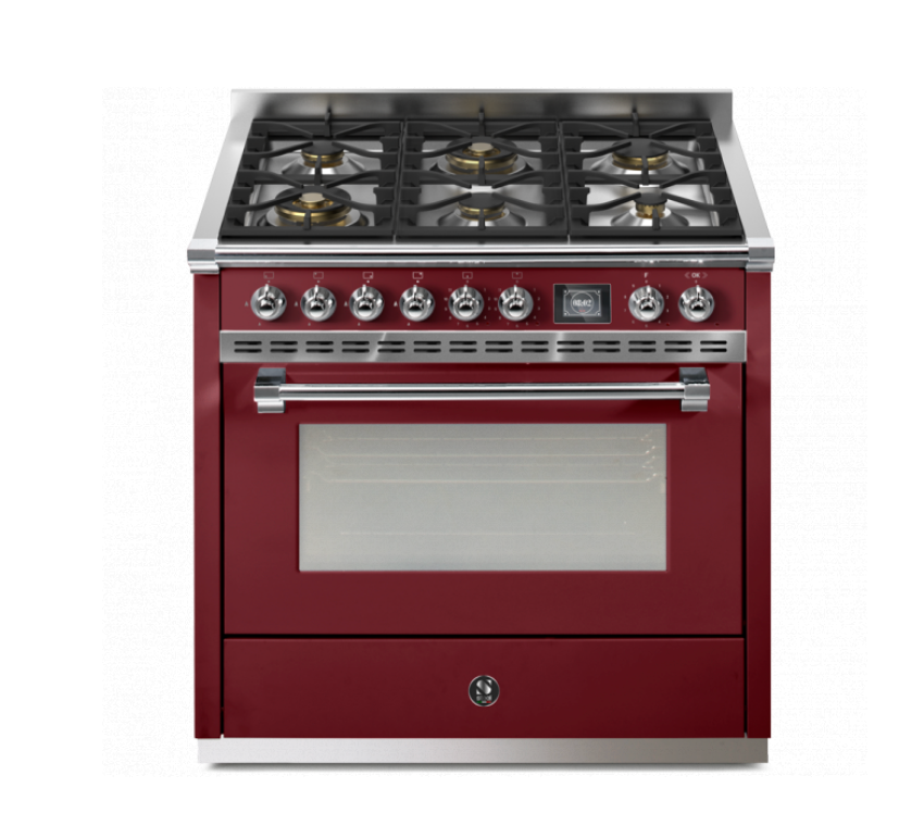 Steel Cucine Ascot 90cm Single Oven Range Cooker - AQ9S-6W