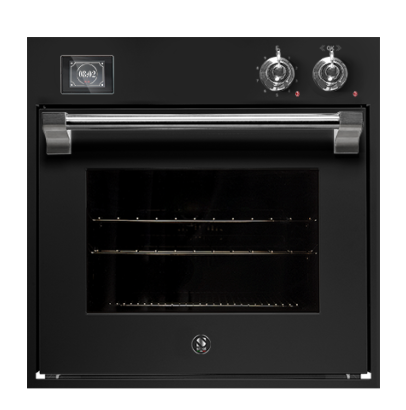Steel Cucine Ascot 60x60 Single Oven - AQFE6-S