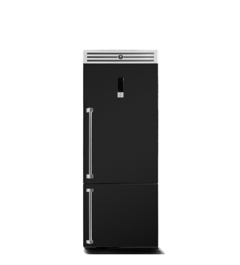 Steel Cucine Ascot 76 Combi Free Standing Fridge Freezer - AQFR-7