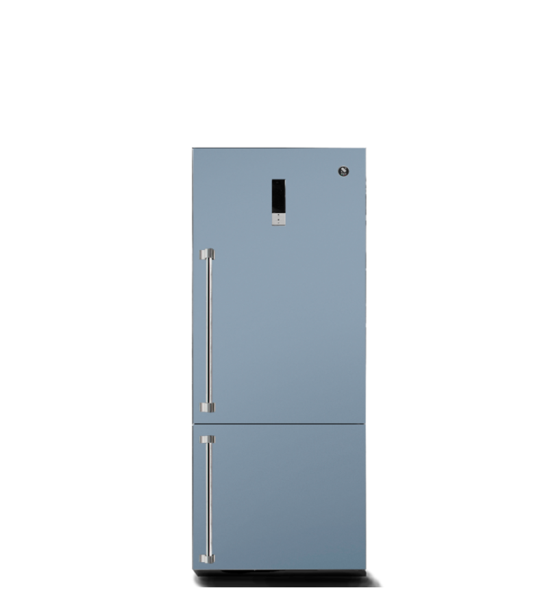 Steel Cucine Ascot 76 Combi Built In Fridge Freezer - AQFRB-7