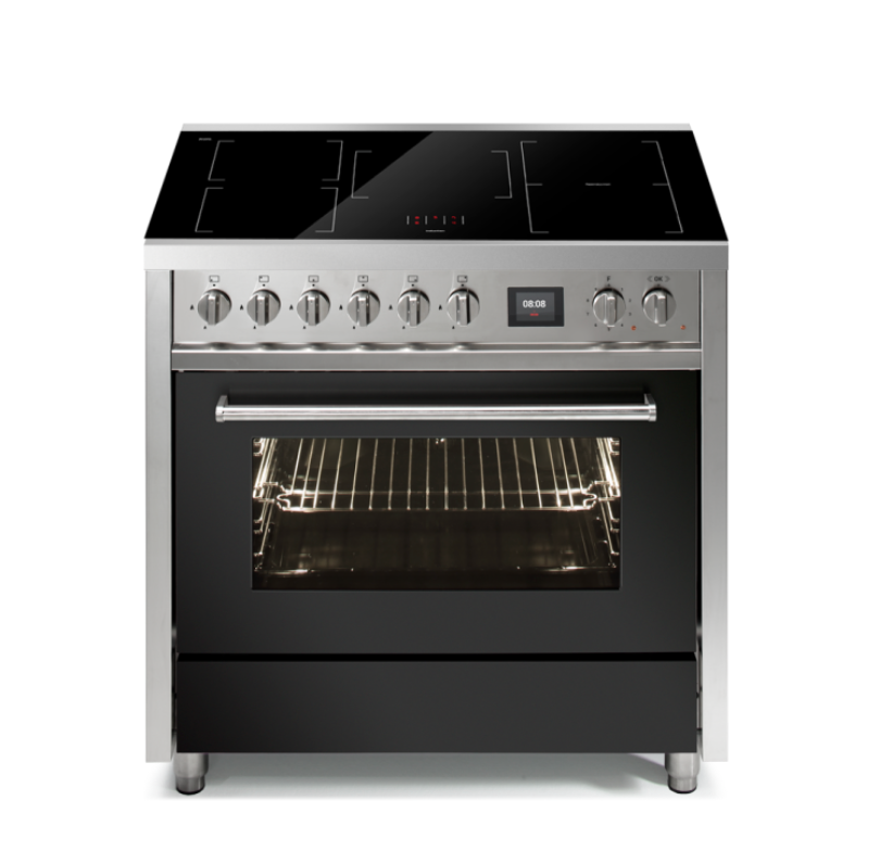 Steel Cucine Enfasi 90cm Single Oven Range Cooker - EQ9F-6