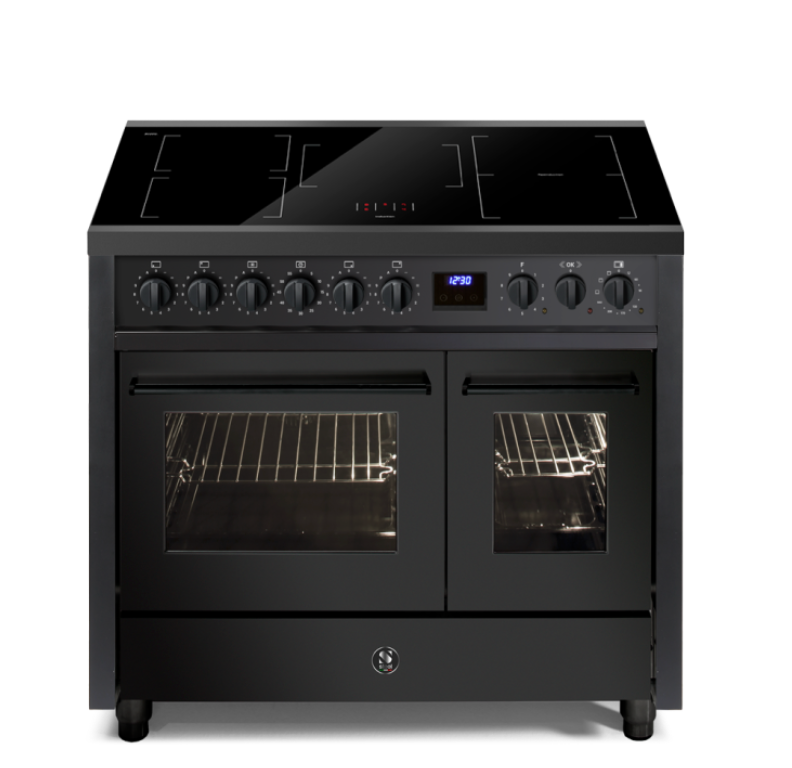 Steel Cucine Enfasi Pulse All Black Range Cooker - EP10FF-6 NF