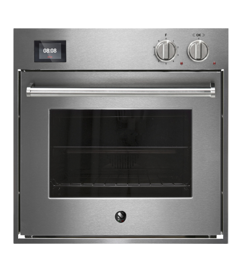 Steel Cucine Enfasi 60x60 Design40 Single Built In Oven - EQFE6