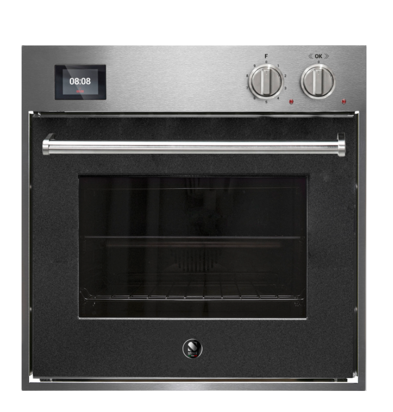 Steel Cucine Enfasi 60x60 Design40 Single Built In Oven - EQFE6