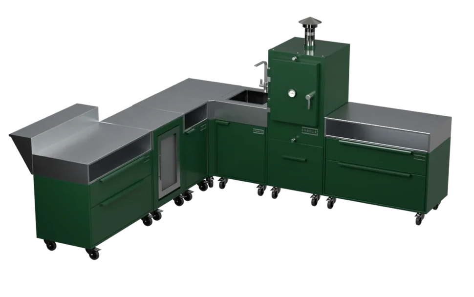 Charlie Oven L-Shape Kitchen L4
