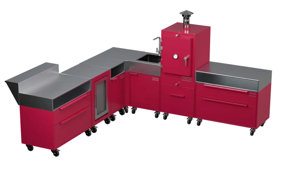 Charlie Oven L-Shape Kitchen L4