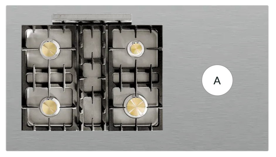 Additional hob positions