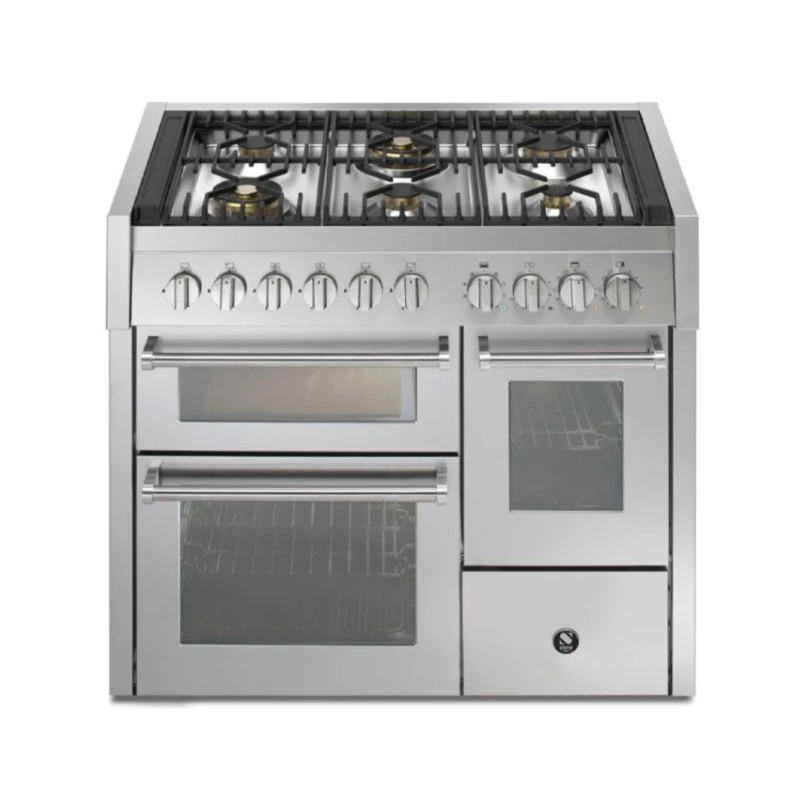 Steel Cucine Genesi 100/3 Triple Oven Range Cooker - GQ10SFF