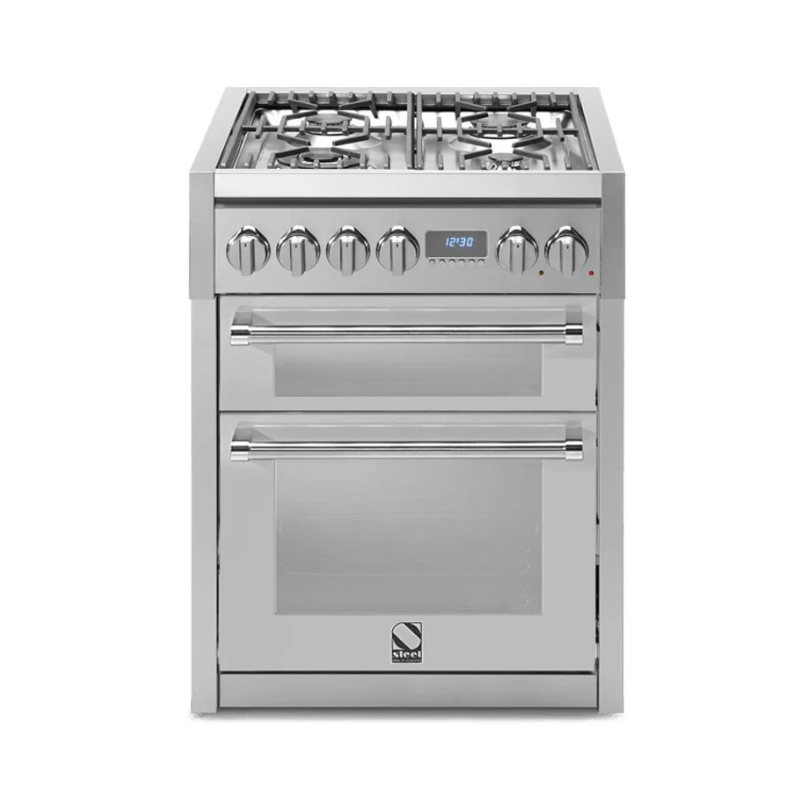 Steel Cucine Genesi 70/2 Double Oven Range Cooker - GQ7SF-4