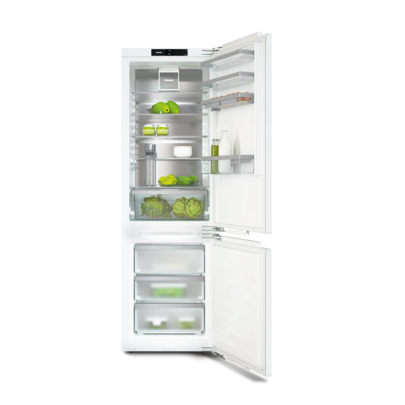 Miele Built-in fridge-freezer, 178 cm niche height Platinum KFN 7764 C