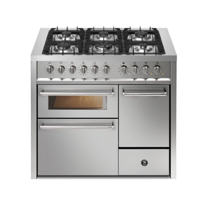 Steel Cucine Enfasi 100/3 Triple Oven Range Cooker - EQ10FFF