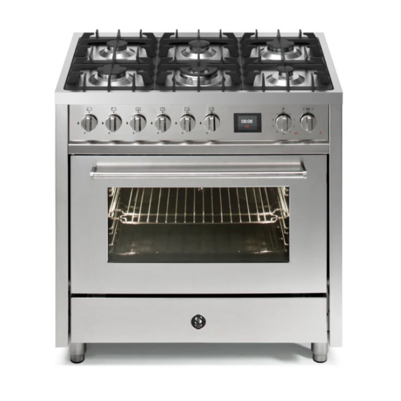 Steel Cucine Enfasi 90cm Single Oven Range Cooker - EQ9F-6