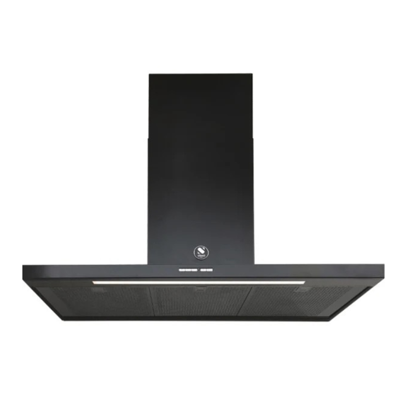 Steel Cucine Enfasi Design40 100cm Wall Extraction Hood - All Black - EKL100 NF
