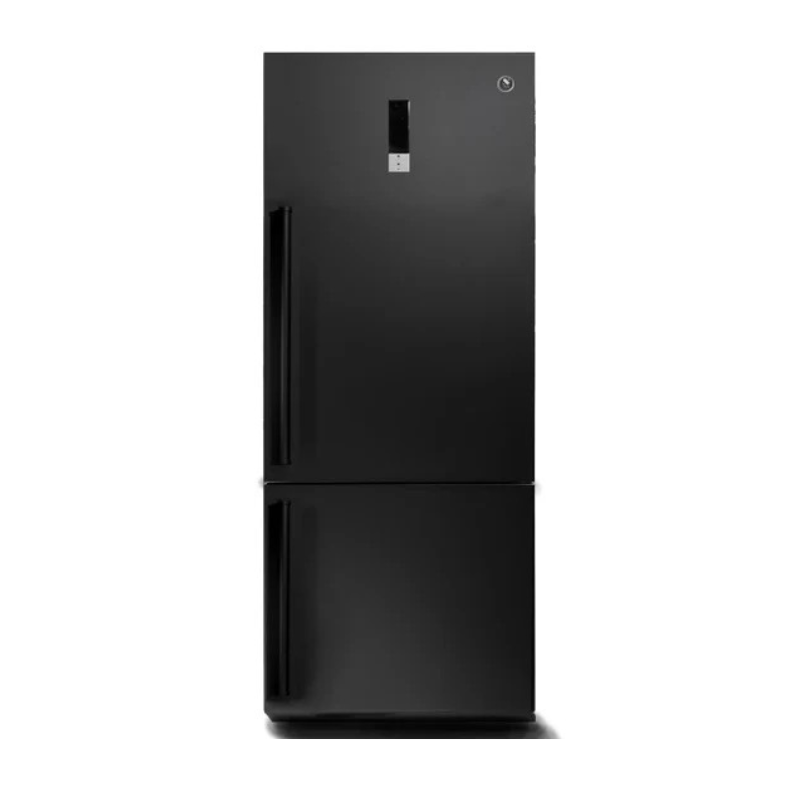 Steel Cucine Enfasi 76 Combi Built In Fridge Freezer All Black - EQFRB-7