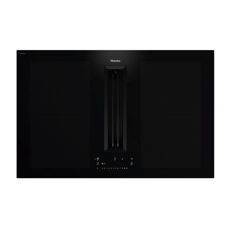 Miele Induction hob with vapour extraction - KMDA 7676-1 FL BlackPerfection