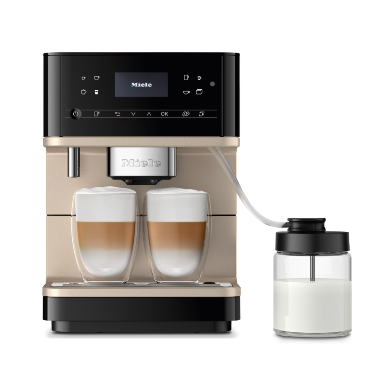 Miele Countertop coffee machine Gold CM 6360 MilkPerfection Obsidian black.CM