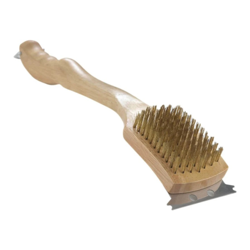 Grill Brush with Brass Bristles - 62028