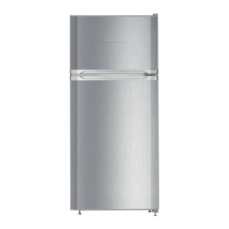 Liebherr CTele 2131 Automatic refrigerator-freezer with SmartFrost Silver