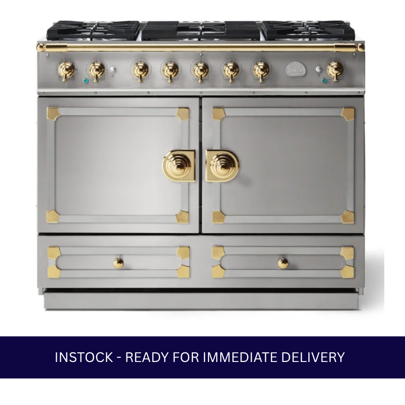 La Cornue Cornufé 110 Dual Fuel Range Cooker - Stainless Steel
