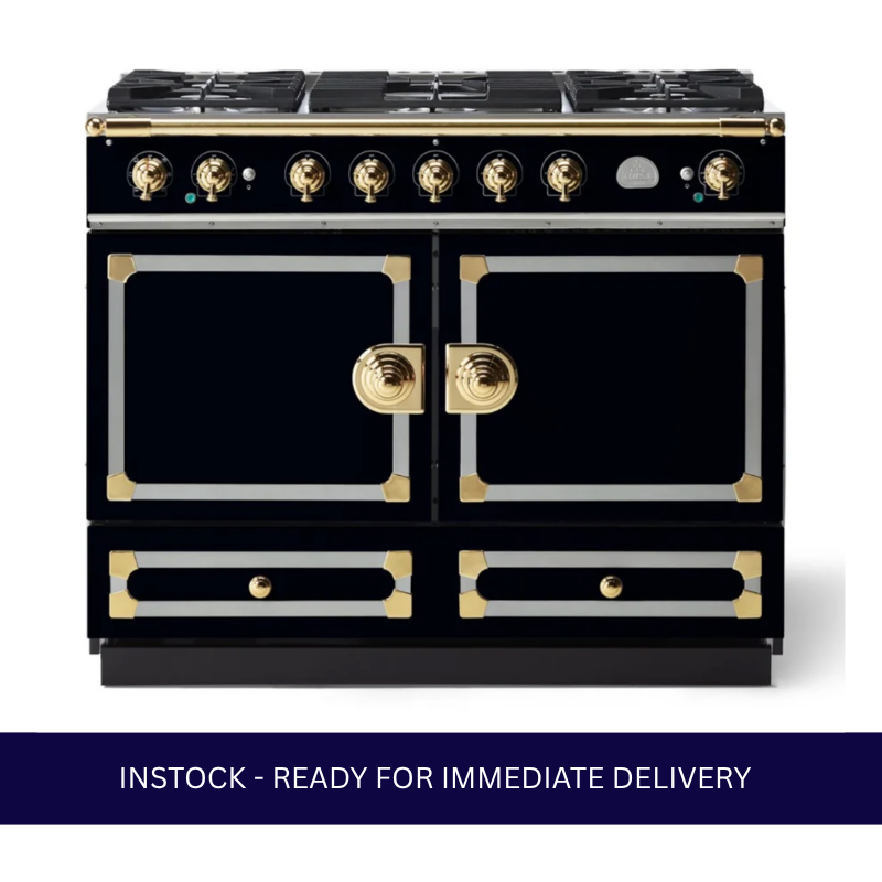 La Cornue Cornufé 110 Dual Fuel Range Cooker - Gloss Black