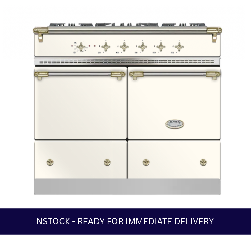 Exclusive to Caterbitz - Lacanche Classic Cluny Range Cooker - Ivory