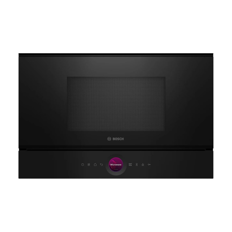 Bosch Series 8 Built-in microwave oven Black - BFL7221B1B