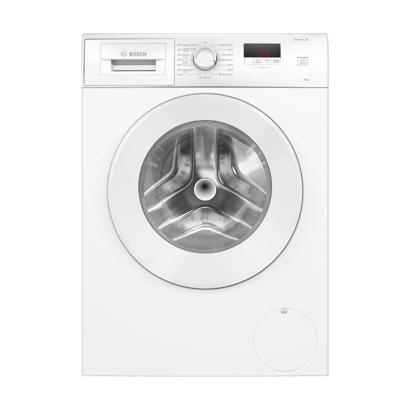 Bosch Series 2 Washing machine, front loader 8 kg max. 1400 rpm - WGE03408GB