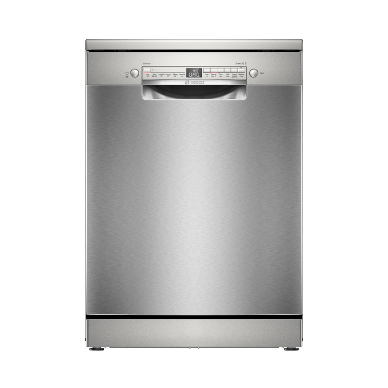 Bosch Series 2 Free-standing dishwasher 60 cm Brushed steel anti-fingerprint - SMS2HVI06G