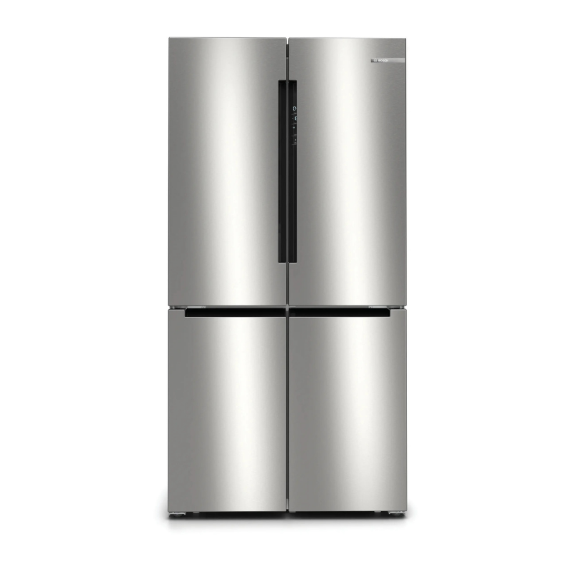 Bosch Series 4 Multi Door American Fridge Freezer 183 x 90.5 cm Stainless steel - KFN96APEAG
