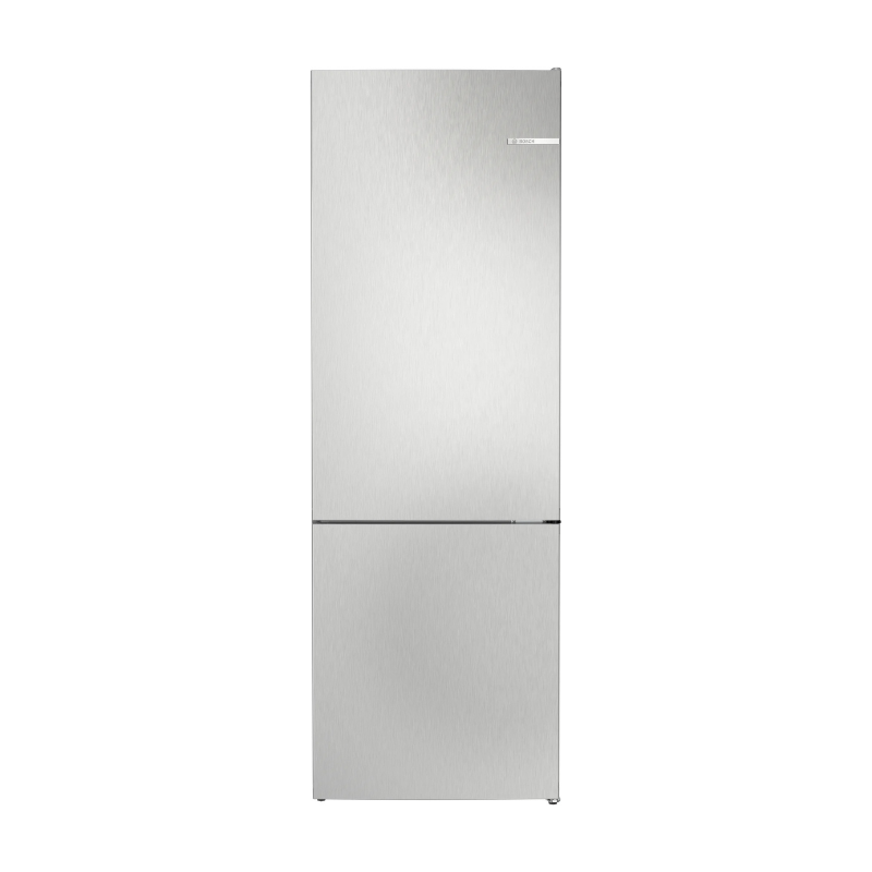 Bosch Series 4 Free-standing fridge-freezer 203 x 70 cm Stainless steel look - KGN492LDFG