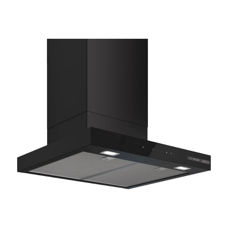 Bosch Series 6 Wall-mounted cooker hood 60 cm Matt black - DWB67DN60B