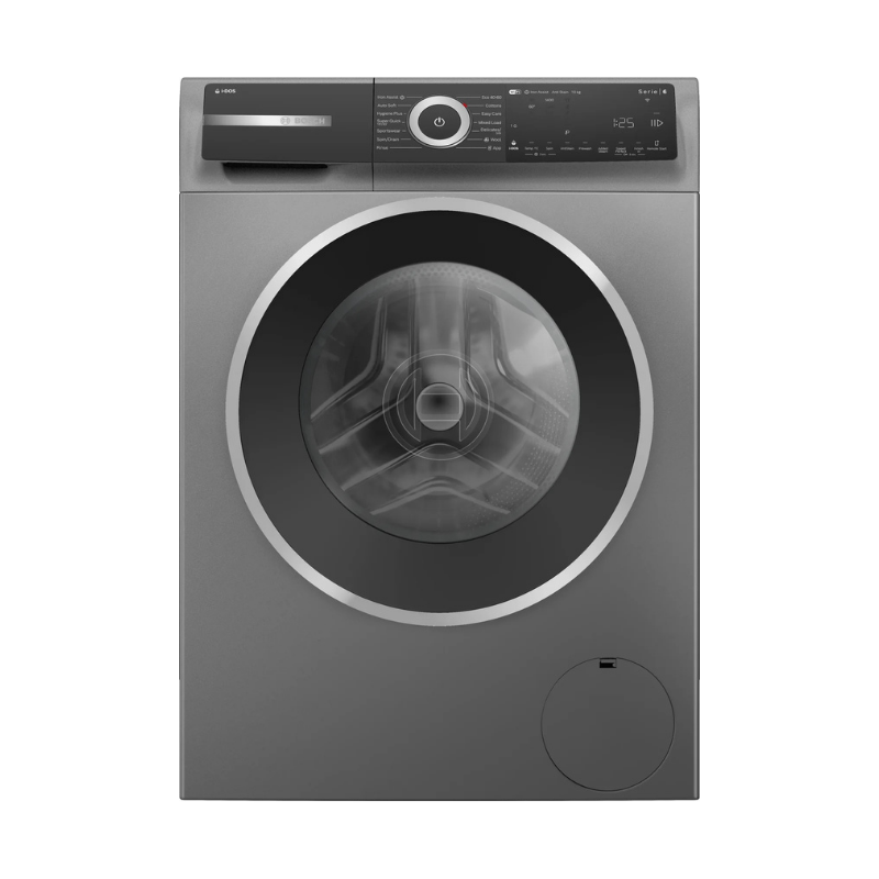 Bosch Series 6 Washing machine, front loader 10 kg max. 1400 rpm, Cast iron grey - WGH254ARGB