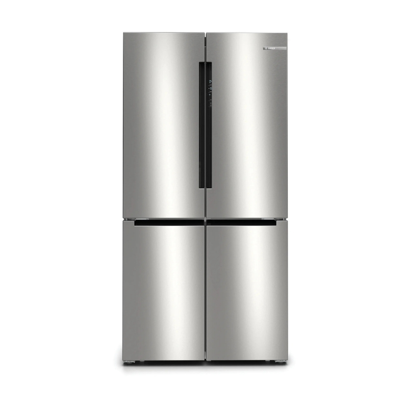 Bosch Series 4 Multi Door American Fridge Freezer 183 x 90.5 cm Stainless steel - KFN96VPEAG