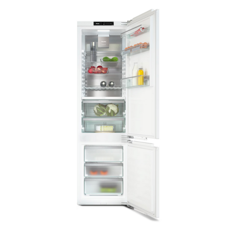 Miele XL built-in fridge-freezer, 194 cm niche height Gold KFN 7844 C