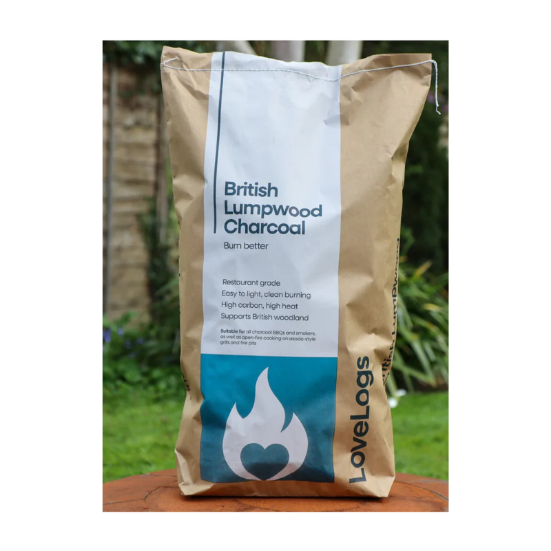 Charlie Oven Love Logs British Premium Oak Charcoal