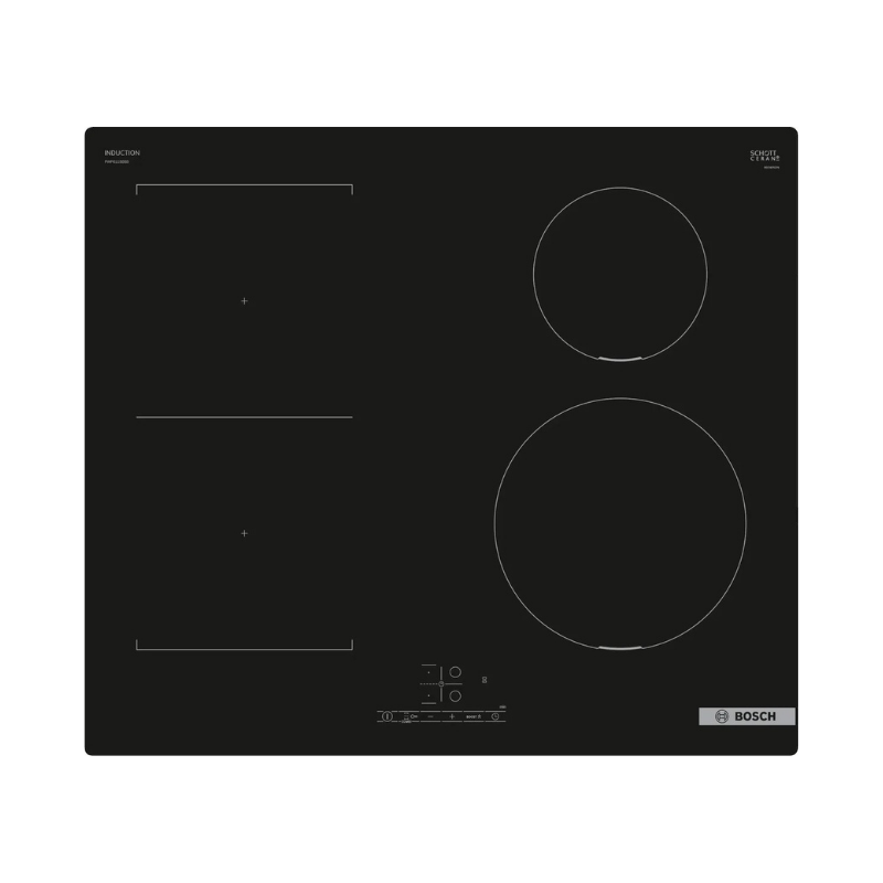 Bosch Series 4 Induction hob 60 cm surface mount without frame - PWP611BB5B