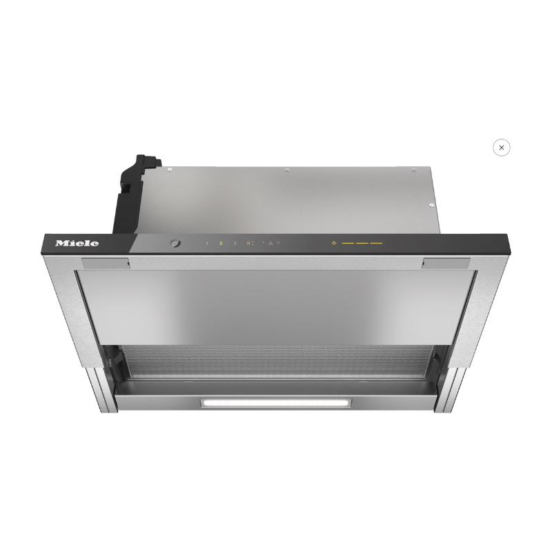 Miele Slimline cooker hood Gold DAS 4630 Obsidian black