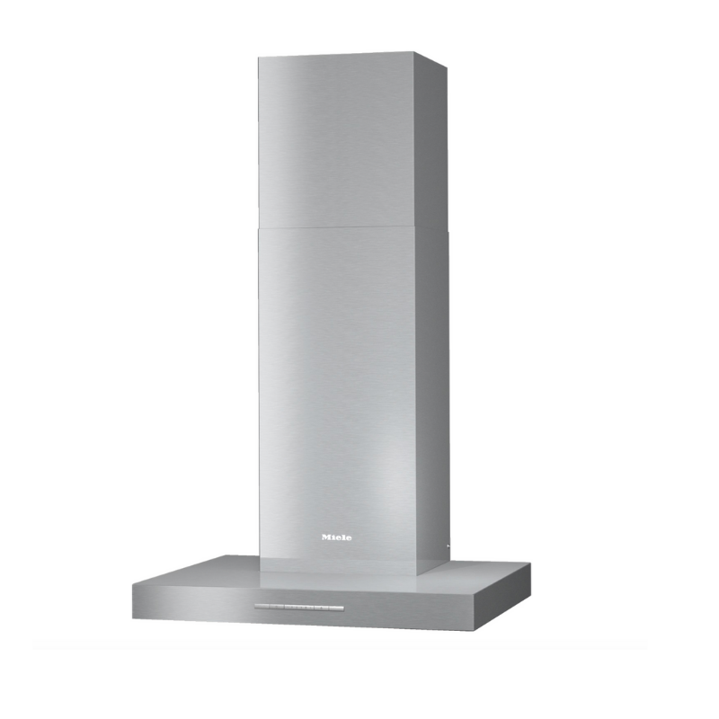 Miele Wall mounted cooker hood Silver PUR 68 W Stainless steel