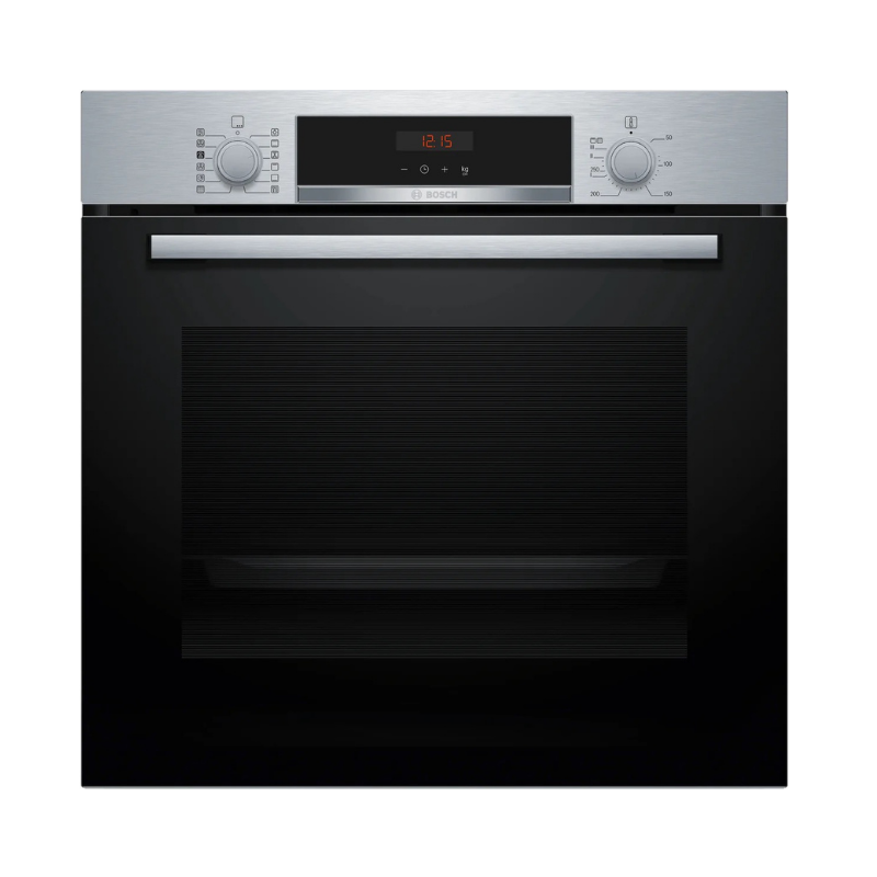 Bosch Series 4 Built-in oven with added steam function 60 x 60 cm Stainless steel - HQA574BS3B