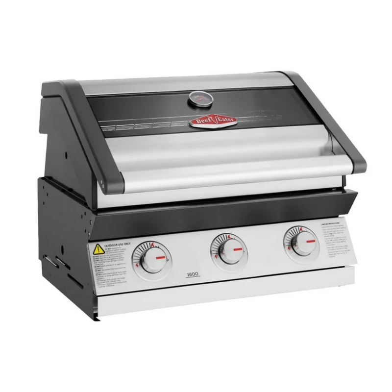 BeefEater 1600S Series - 3 Burner Built-In BBQ