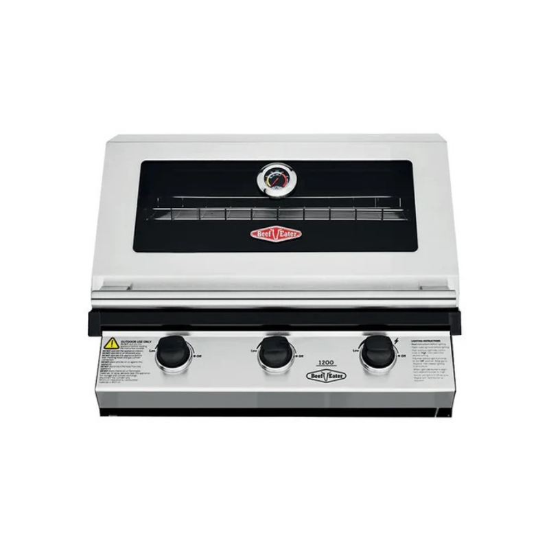 BeefEater 1200S Series - 3 Burner Built-In BBQ