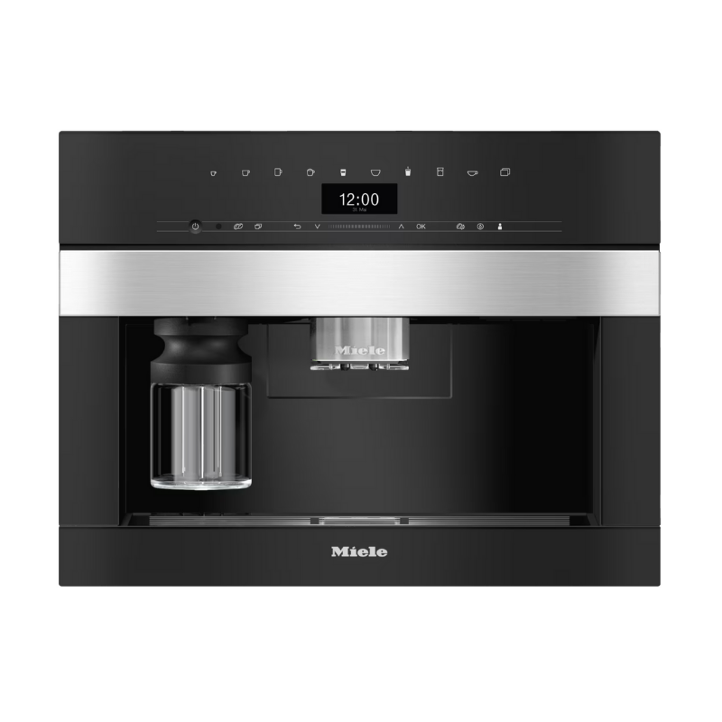 Miele Built-in coffee machine with DirectWater Gold CVA 7445 Stainless steel/Clean Steel