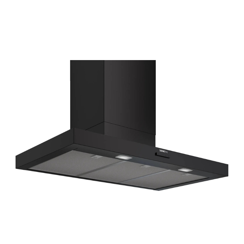 Siemens iQ300 Wall-mounted cooker hood 90 cm Matt black - LC95BCC60B